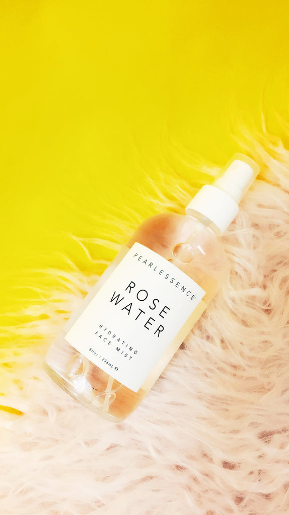 Beauty Routine with Rose Water