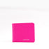 THE NEON PINK SAFFIANO WALLET