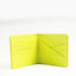THE NEON YELLOW SAFFIANO WALLET